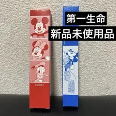 【新品】ディズニー ノック式ボールペン ブラック　2本セット 第一生命ノベルティのサムネイル