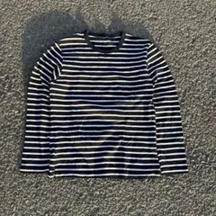 00s olduniqlo ボーダー ロンT y2k グランジ