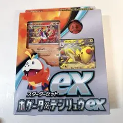 【新品・未開封】 ポケモンカード スターターセットex ホゲータ＆デンリュウex