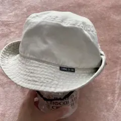 コムサイズム ベビー キッズ 帽子 ゴム紐付き 50