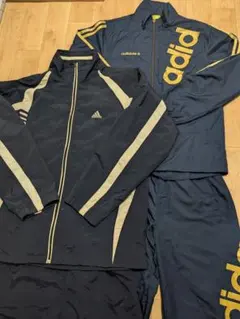 アディダス　ウィンドブレーカー 上下　ナイロンジャージ上下　2セット売