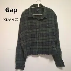 Gap チェック柄フランネルシャツ XL