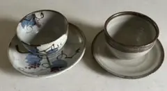 湯呑み&茶托 2組セット