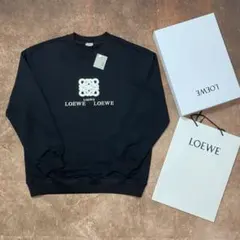 ブラック クルーネック トレーナー ~~