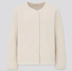 UNIQLO ユニクロ ボアフリースクルーネックカーディガン