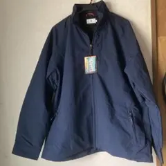 新品11ネイビー ジッパー付き カジュアルジャケット