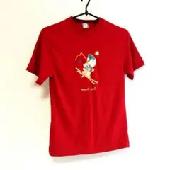 モンベル Tシャツ キッズ mont-bell 赤のサムネイル