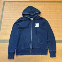 UNITED ATHLE パーカー ネイビー L ジップパーカー