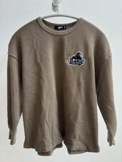 X-LARGE kidsカーキ　長袖Tシャツ 130cm