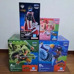 一番くじ ワンピース GIANT BASH!! フィギュア4種セット+下位賞のサムネイル