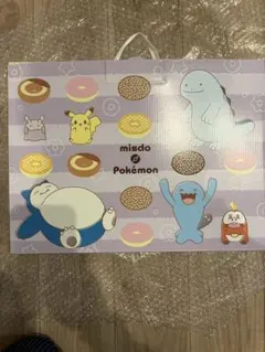 ミスド ポケモン エコバッグ　トートバッグ　ジッパーバック