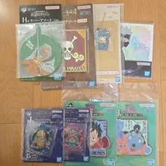 ワンピース らんま½ ナルト　一番くじ詰め合わせ8点セット