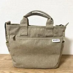 【新品・未使用】anello GRANDE ショルダーバッグ ベージュ