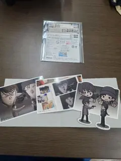 セガラッキーくじ 名探偵コナンメモリアル J賞ブロマイド＆ステッカーセット