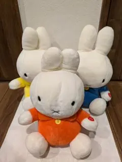 ディック・ブルーナ miffy ミッフィー 年代物 古い ぬいぐるみ 3つセット