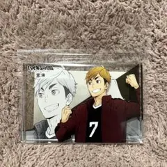 ハイキュー 宮侑 10周年記念展 アクリルブロック