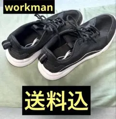 workman ATHLE スニーカー ブラック 25.0EEE（25.0cm）のサムネイル
