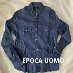 EPOCAUOMOネイビー 長袖シャツ ITL 44