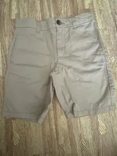H&M チノハーフパンツ　ベージュ　130センチ