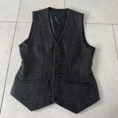 GU スーツベスト　ツイード