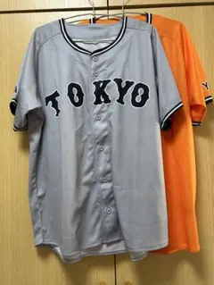 読売ジャイアンツ　ユニフォーム 2点セット 東京シリーズ　橙魂デー