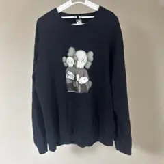 UNIQLO UT KAWS スウェット ブラック XL