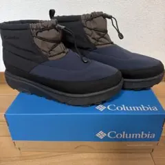 Columbia スノーブーツ ネイビー/ブラウン　28cm 箱付き