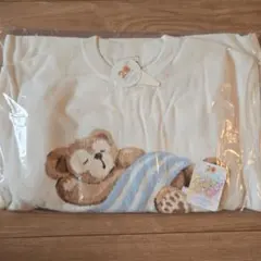 ディズニーシー　ダッフィー20周年　ジェラートピケ　ルームウェアセット 白 半袖