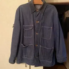 70s USA製 Wrangler デニムカバーオール ブランケット付き