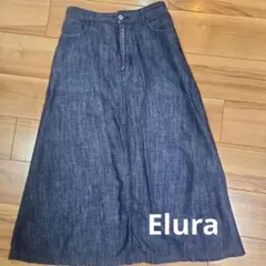 Elura デニムロングスカート Mサイズのサムネイル