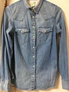 リーバイス ウエスタン デニムシャツ レディース