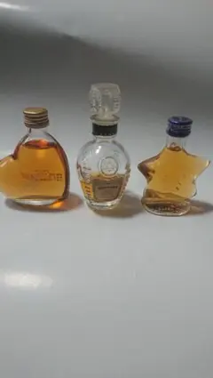 古酒ブランデーミニチュア3種類のサムネイル