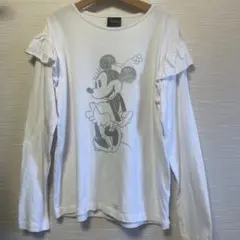 150 ミニーちゃん　ロングTシャツ　長袖Tシャツ