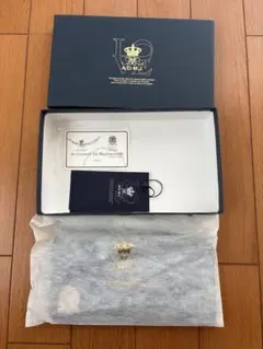 A.D.MJ 長財布 薄型 ウォレット　クロコダイル型押しのサムネイル