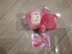 ラブブ POP MART 赤　ぬいぐるみエナジーEnergy