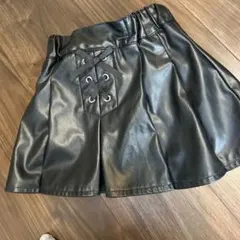 m*o様 レースアップレザースカート120