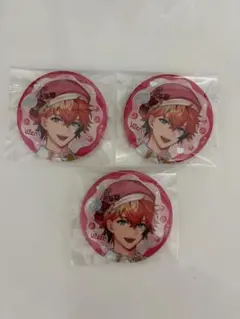 にじさんじ 赤城ウェン ぎゃうふる ランダム缶バッジ 3点