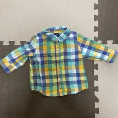 babyGap チェック柄シャツ 6-12ヶ月用