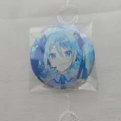 ②プロジェクトセカイ　5周年　オーロラ缶バッジ　バチャシン　初音ミク