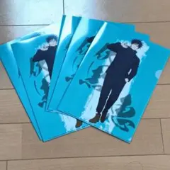 呪術廻戦 伏黒恵 クリアファイル 5枚セット【新品、未使用】