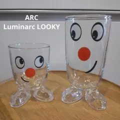 Luminarc LOOKY グラス 大小 二点セットのサムネイル