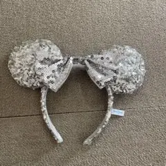 ミッキーマウス型スパンコールカチューシャ