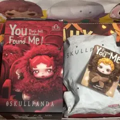 PopmartスカルパンダYouFoundMe! SneakyChestnut