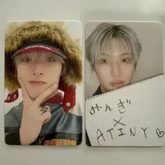 ATEEZ BAD Japanese ver. ミンギ FCトレカ 2枚セット - メルカリ