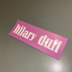 (2304) Hilary Duff 特典ロゴステッカー ヒラリーダフのサムネイル