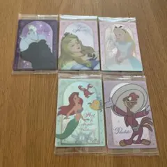 ディズニーウエハースカード　５枚