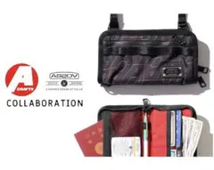 開封検品のみ　AS2OV × asimocrafts トラベルケース 長財布