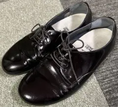 『未使用』ソーンダース エナメル ビルケンシュトック レースアップシューズ　24 ビルケンシュトックBIRKENSTOCK】未使用/ソーンダース/エナメル