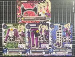 アイカツ ストライプゴシックコーデ 藤堂ユリカ 4点セット