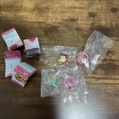 星のカービィ めじるしアクセサリー3 ガチャ　4個セット